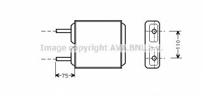 AVA QUALITY COOLING ol6094 -  Теплообменник, отопление салона